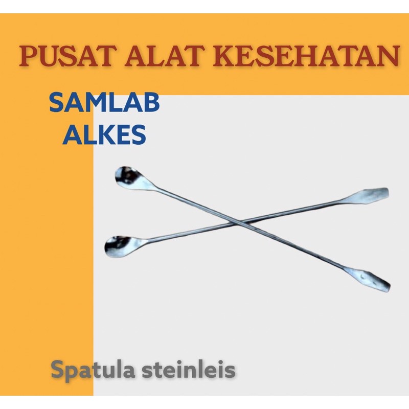 Sendok logam / Spatula Stenlis. Spatula logam