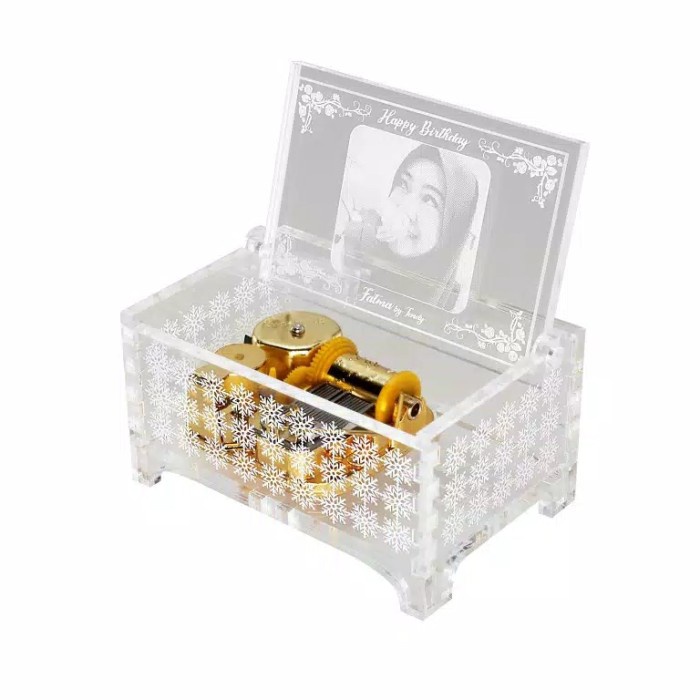 MUSIK-KOTAK- KOTAK MUSIK ACRYLIC -KOTAK-MUSIK.