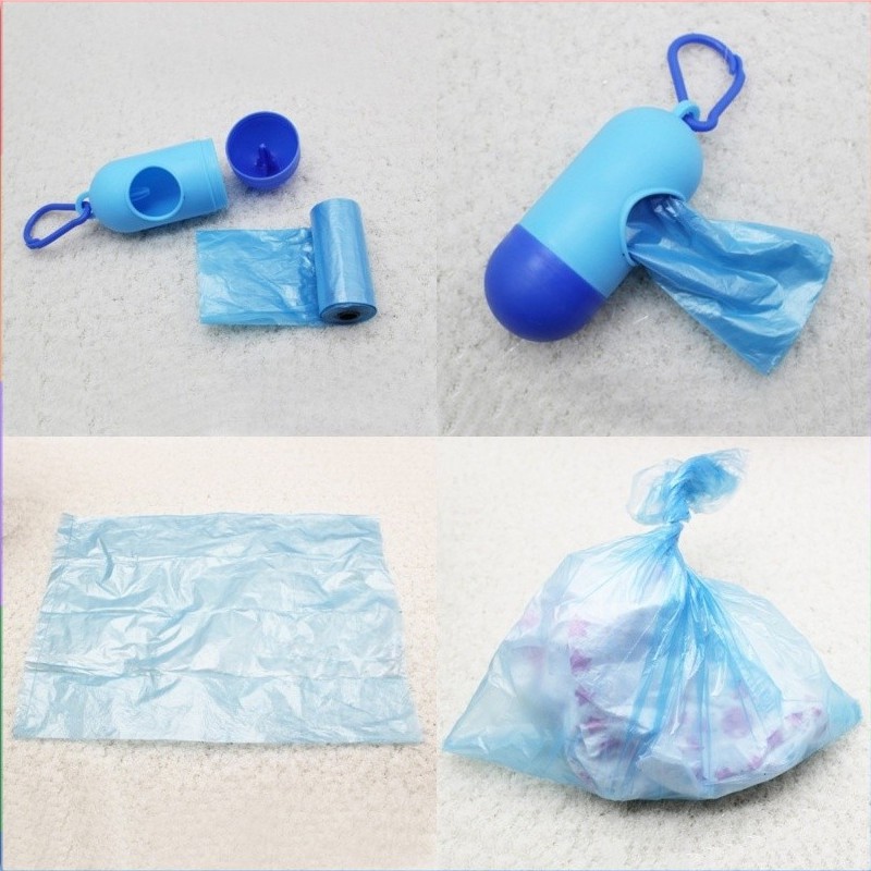 Tempat Sampah Mini Kecil Dispenser Kantong Plastik