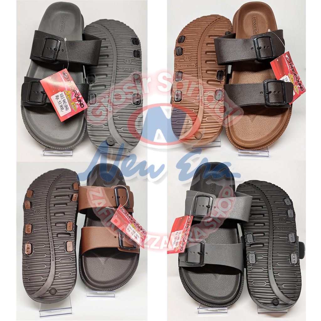 Sandal Keren Pria | Sandal New Era MB 5002 | Sandal Slide New Era Pria