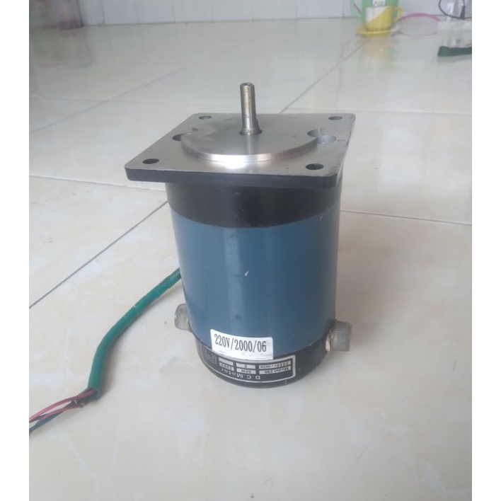 Dinamo Motor Dc 220V 50W 2000Rpm