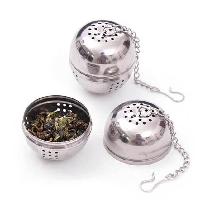 Stainless Steel Tea Ball Filter Infuser Saringan Teh Bola Filter Teh