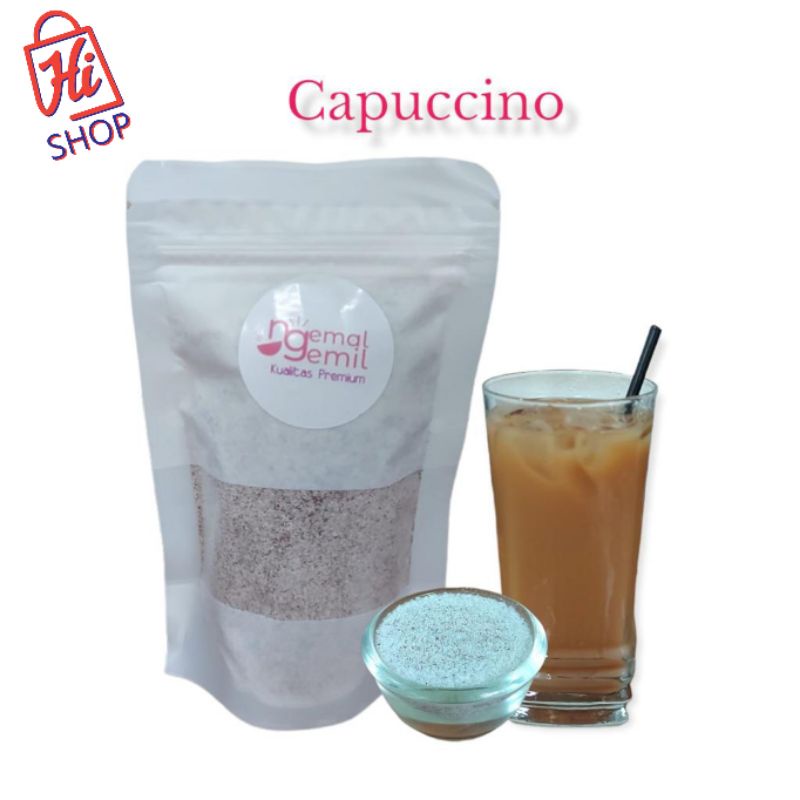 

Bubuk Minuman Rasa Capuccino Serbuk Minuman Kekinian Capuccino Powder Drink Kualitas Premium