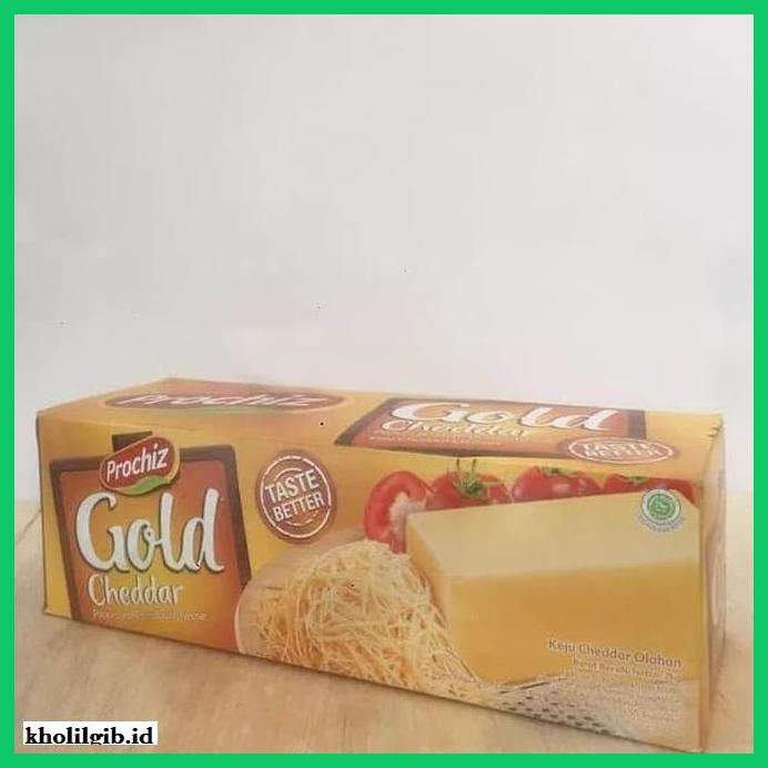 

Ujekujek- Keju Prochiz Gold Cheddar 2 Kg -Original.