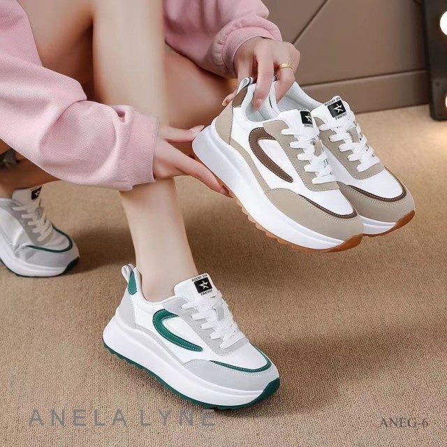 Sepatu Anela Lyne  Sepatu Sneaker Sato  ANEG-6 Original Brand