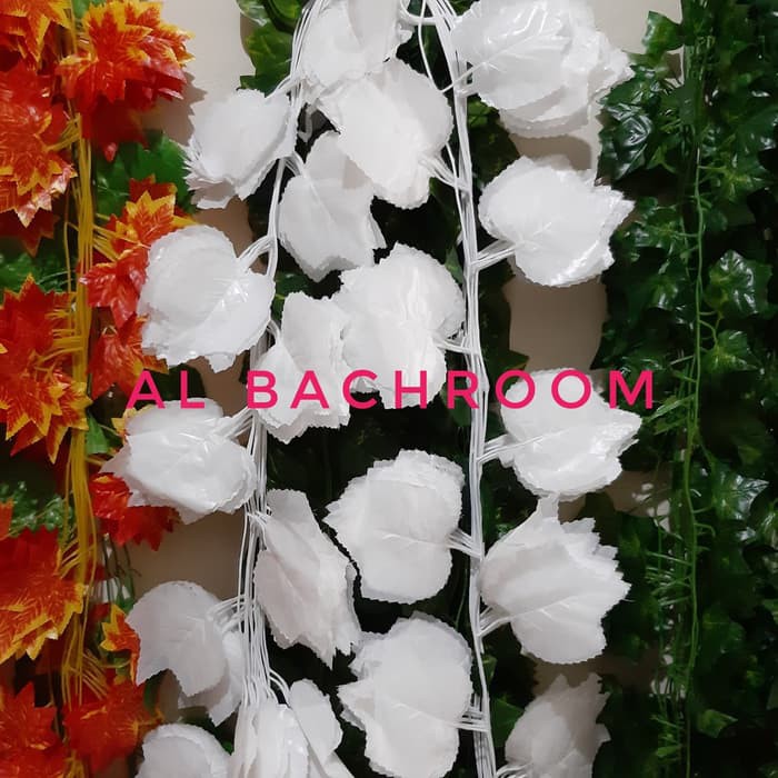 Daun rambat hias anggur putih 8cm 200 B8321