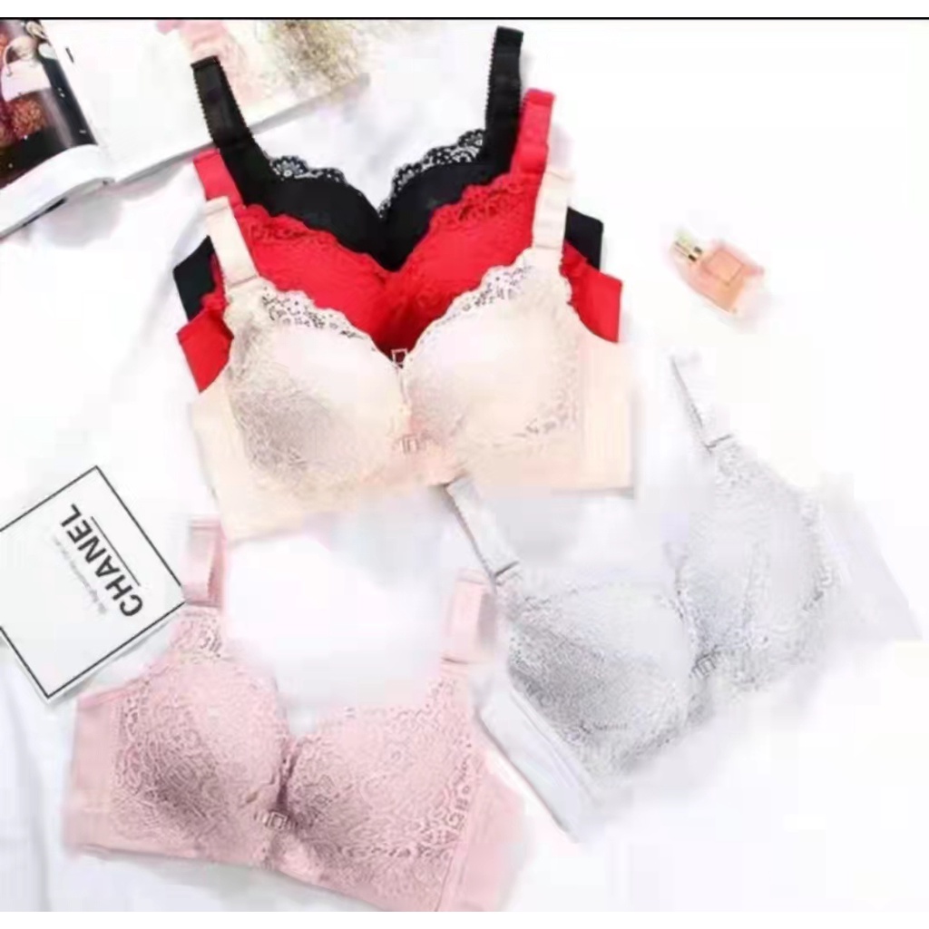 BRA / BH WANITA 3063 KAWAT SIZE 32-36 KAIT 3 PAKAIAN DALAM WANITA IMPORT