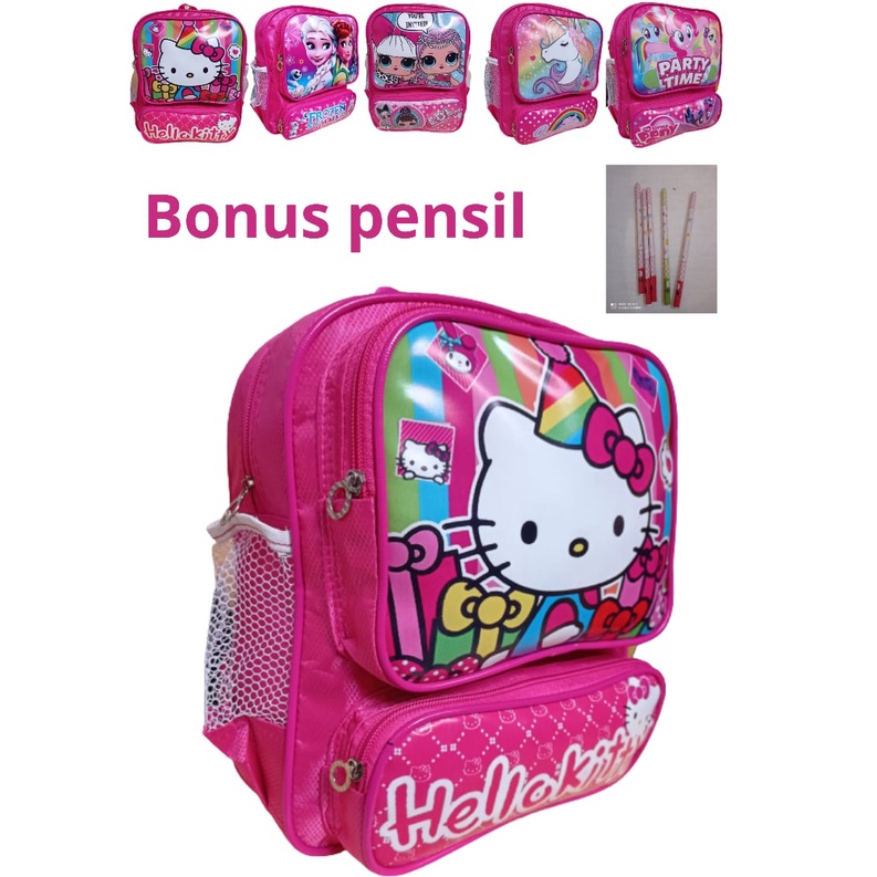 BISA COD / BAYAR DI TEMPAT / TAS RANSEL/ BONUS PENSIL / TAS ANAK KARAKTER LAKI LAKI /PAUD / TK / PLAYGROP