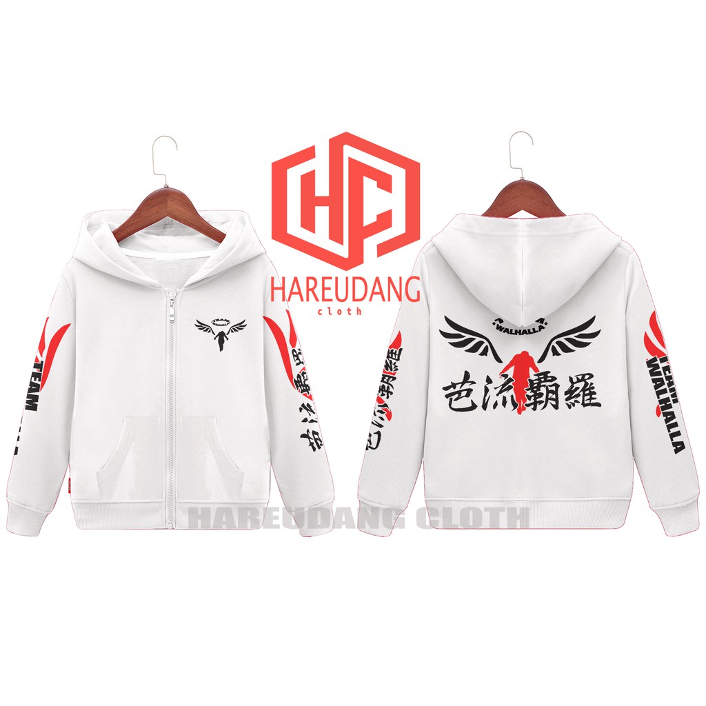 hoodie zipper anak valhalla tokyo revengers