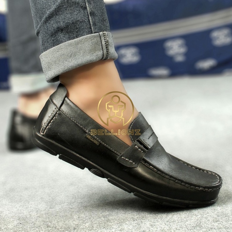 COD - SEPATU PANTOFEL PRIA KULIT ASLI - PANTOFEL PANSUS FORMAL - BELZ X JASPER ST4R-3