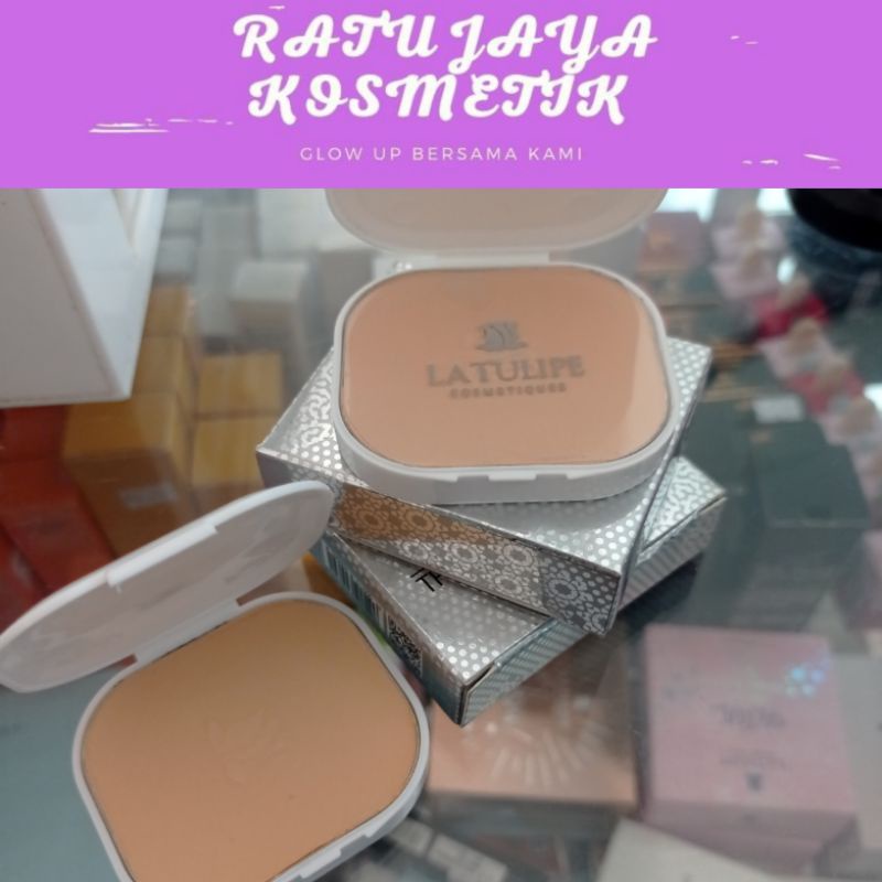 La Tulipe Refill Three Fuction Cake 13gr Bedak Padat Latulip Latulipe Refill Refil Tahan Lama Anti A