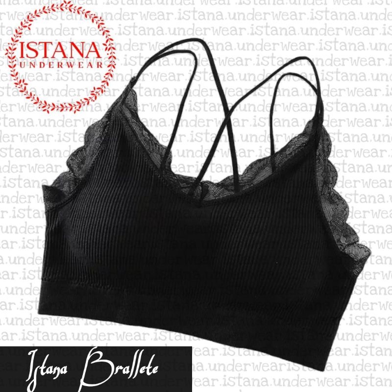 Istana Brallete Fashion Premium strech Bh Bra Casual simple Tali double Murah Terlaris Vannesa Angel Vanesza Wear