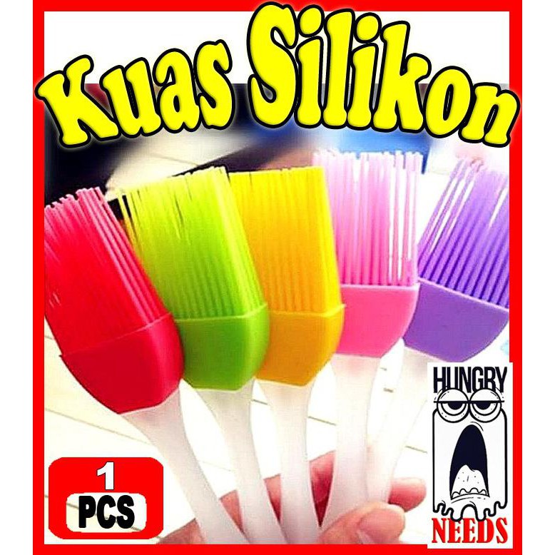 PERALATAN BAKING KUAS KUE , KUAS NASTAR , KUAS CAKE , SAPUT KUE , KUAS KUE SILIKON MINI PERLENGKAPAN