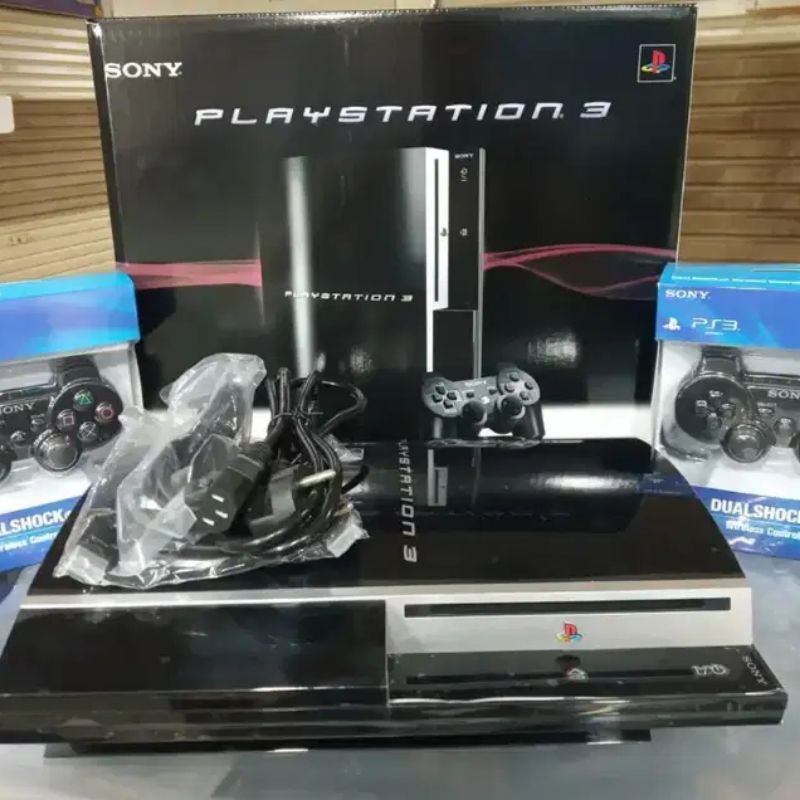 PS3 FAT SERI HL HDD 500GB FULLSET 2BH STIK