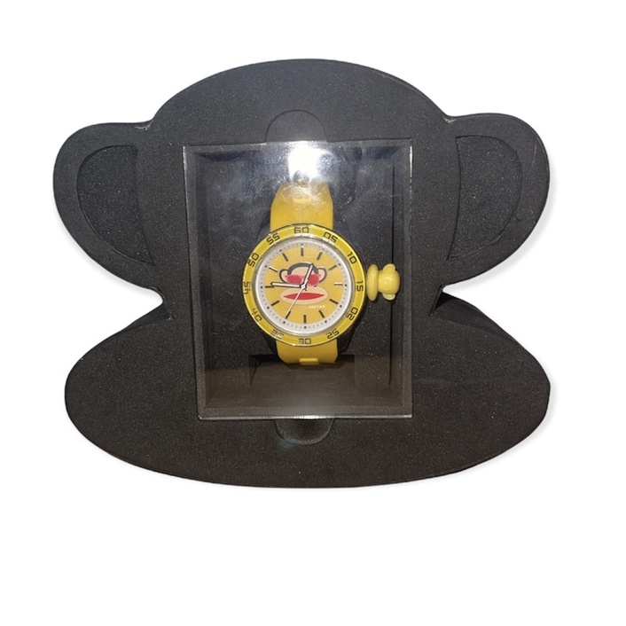 ORIGINAL 100% PAUL FRANK SUMMER FUN CASUAL WATCH YELLOW