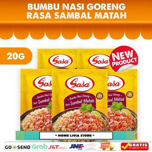 

Sasa Bumbu Nasi Goreng Sambal Matah 5 x 20 gr