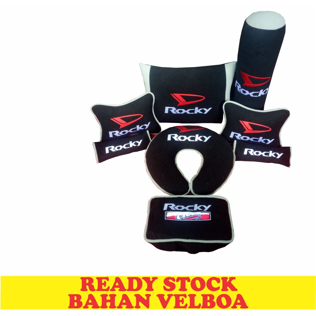 HEADREST MOBIL DAIHATSU ROCKY BANTAL MOBIL ROCKY TEMPAT SAMPAH MOBIL ROCKY AKSESORIS INTERIOR MOBIL 