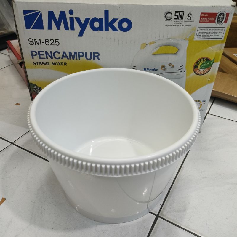 Baskom Mixer Miyako Original / Mangkok Mixer / Bowl Mixer / Tempat Mixer 625