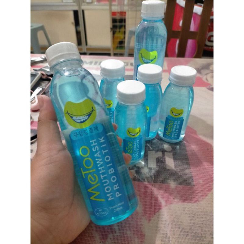 MeToo Fresh Mint / 100ML / 250 ML / Obat kumur / Pemutih Gigi