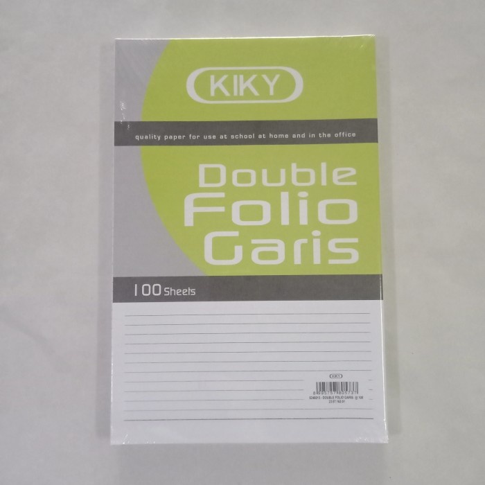 

murah KERTAS GARIS DOUBLE FOLIO BERGARIS ISI 10 LBR