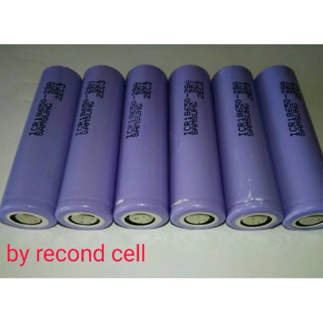 Baterai 18650 samsung icr-28a max.2800 mAh full charged 4.1v