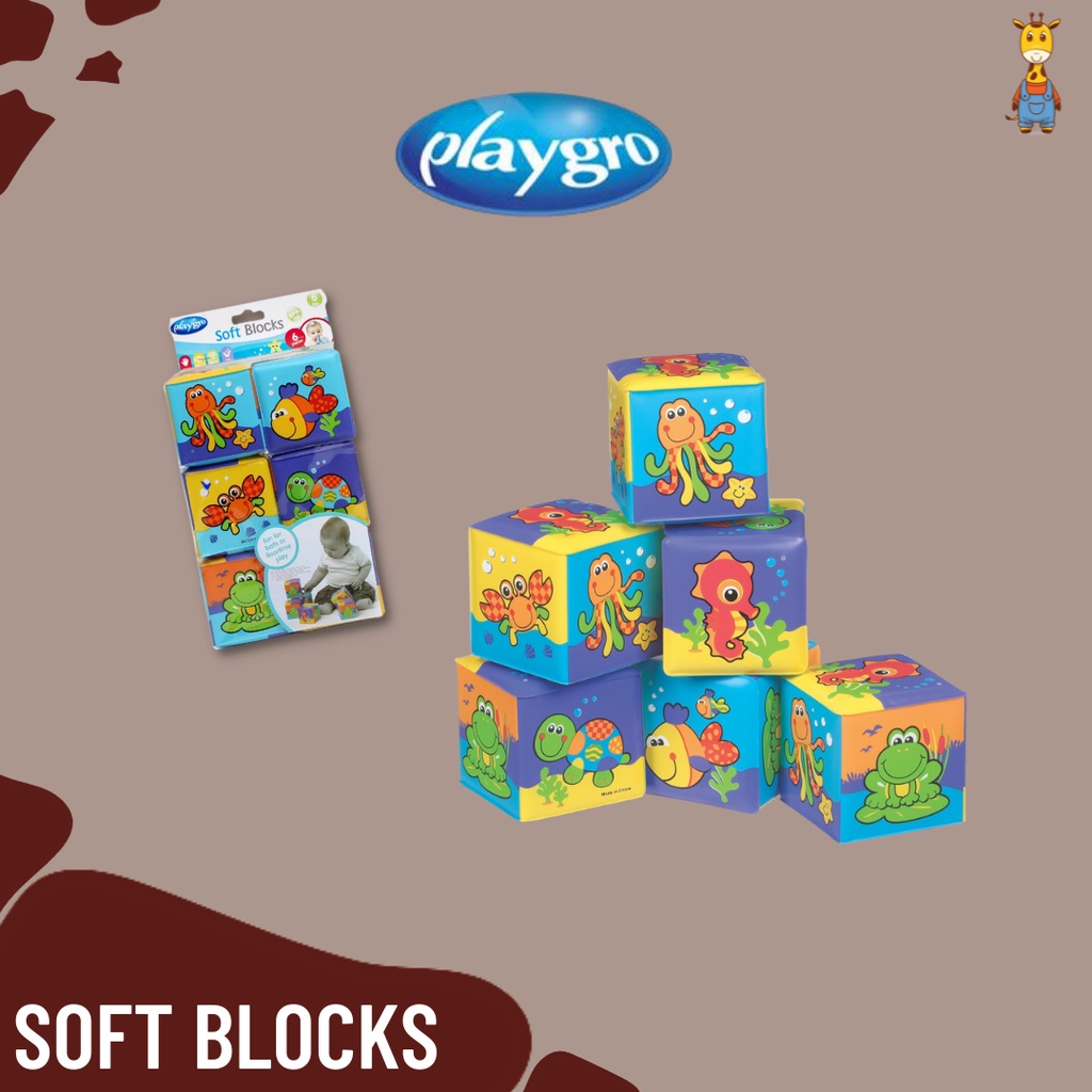 Playgro Soft Blocks