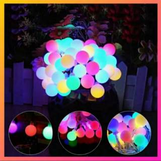  LAMPU  TUMBLER  LED MODEL ANGGUR BOLA 5 METER WARNA WARNI 