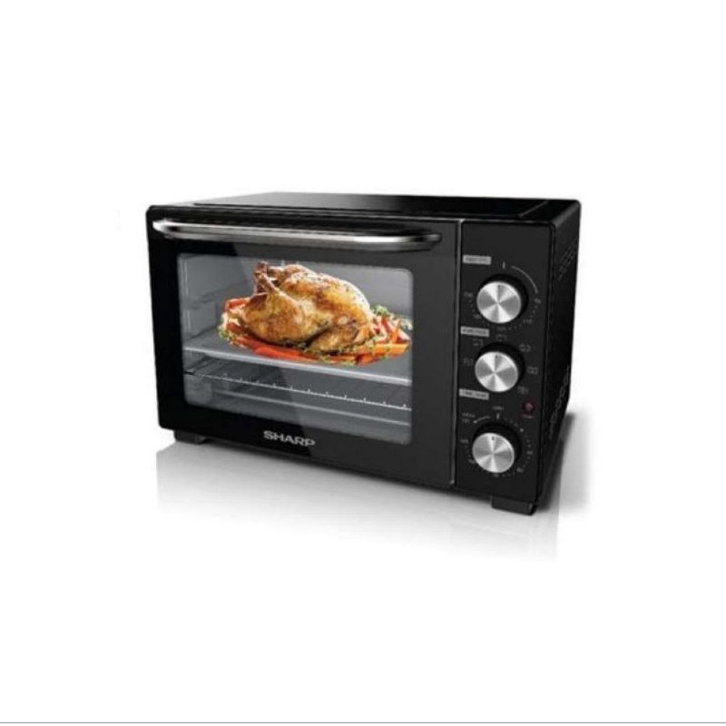 SHARP Oven Electric Elektrik EO-32BK Pemanggang Listrik 1000Watt 32L