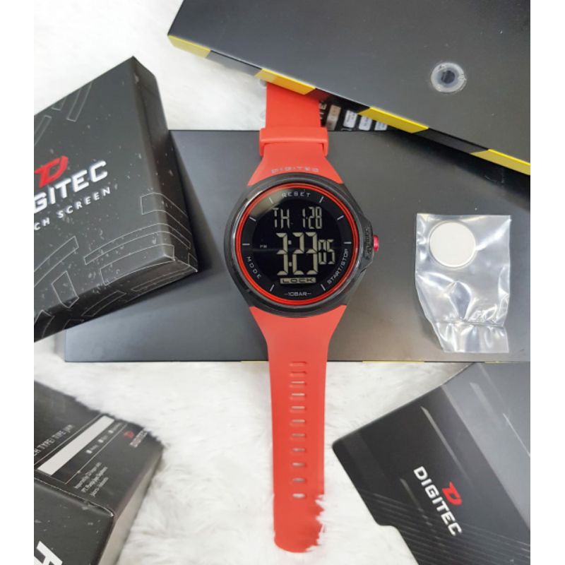 Jam tangan Pria outdoor cowok Digitec touchscreen DS-8086T  DG3086T layar sentuh aman dipake renang