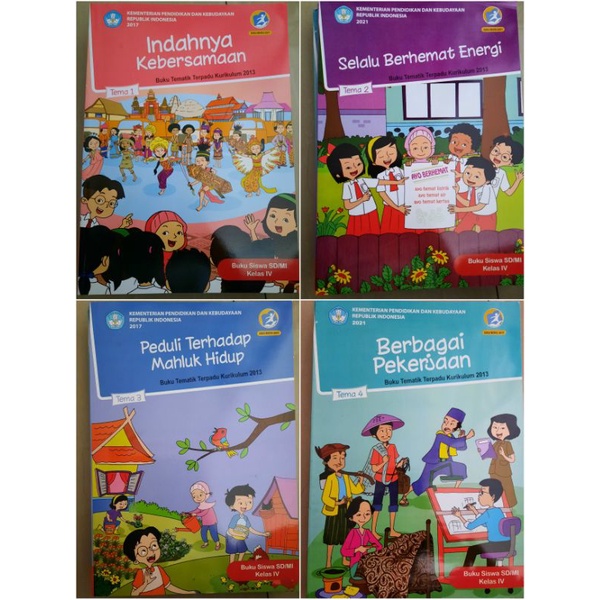 

BUKU TEMATIK SD KELAS 4 tema 1,2,3,4,5,6,7,8,9