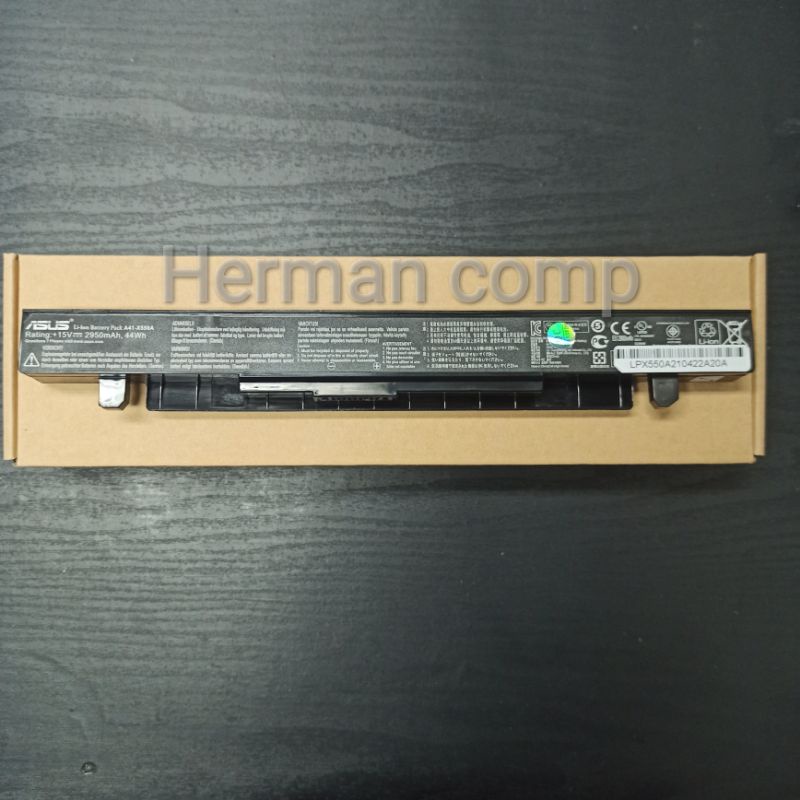 Original Baterai Laptop Asus A450 A450V A450VB A450VC A41-X550A