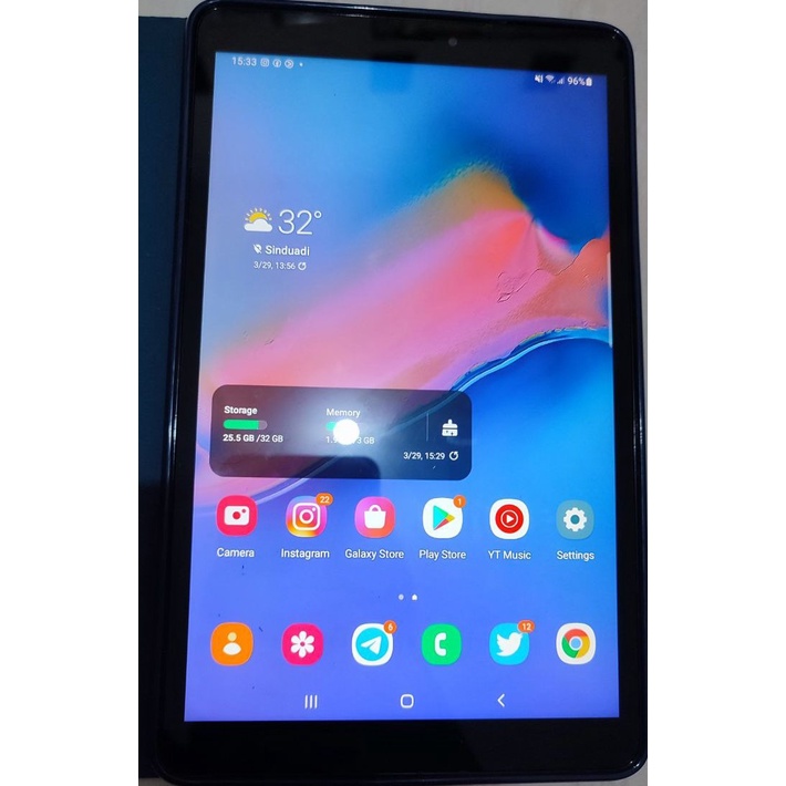 Samsung Galaxy Tab A8 with S Pen 2019 Hitam (Second)