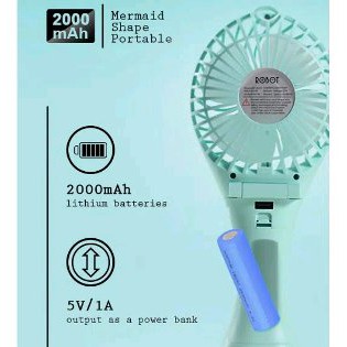 [Stok Ready] kipas angin listrik eletrik ROBOT BF BT07 MINI FAN BF BT07 Limited