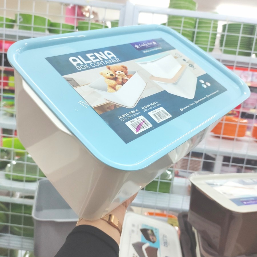 Box container alena size L 2541 lucky star