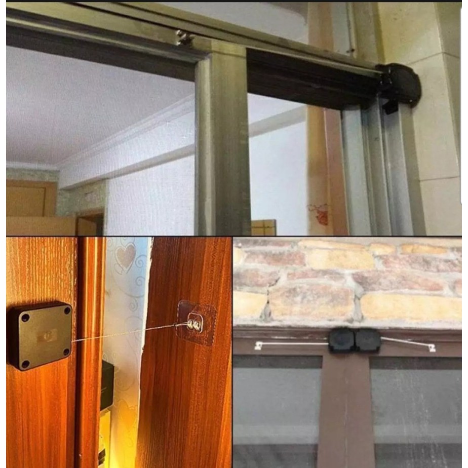 Penutup Pintu Otomatis ~ Door Cable Automatic Full Set ~ Siap Pakai