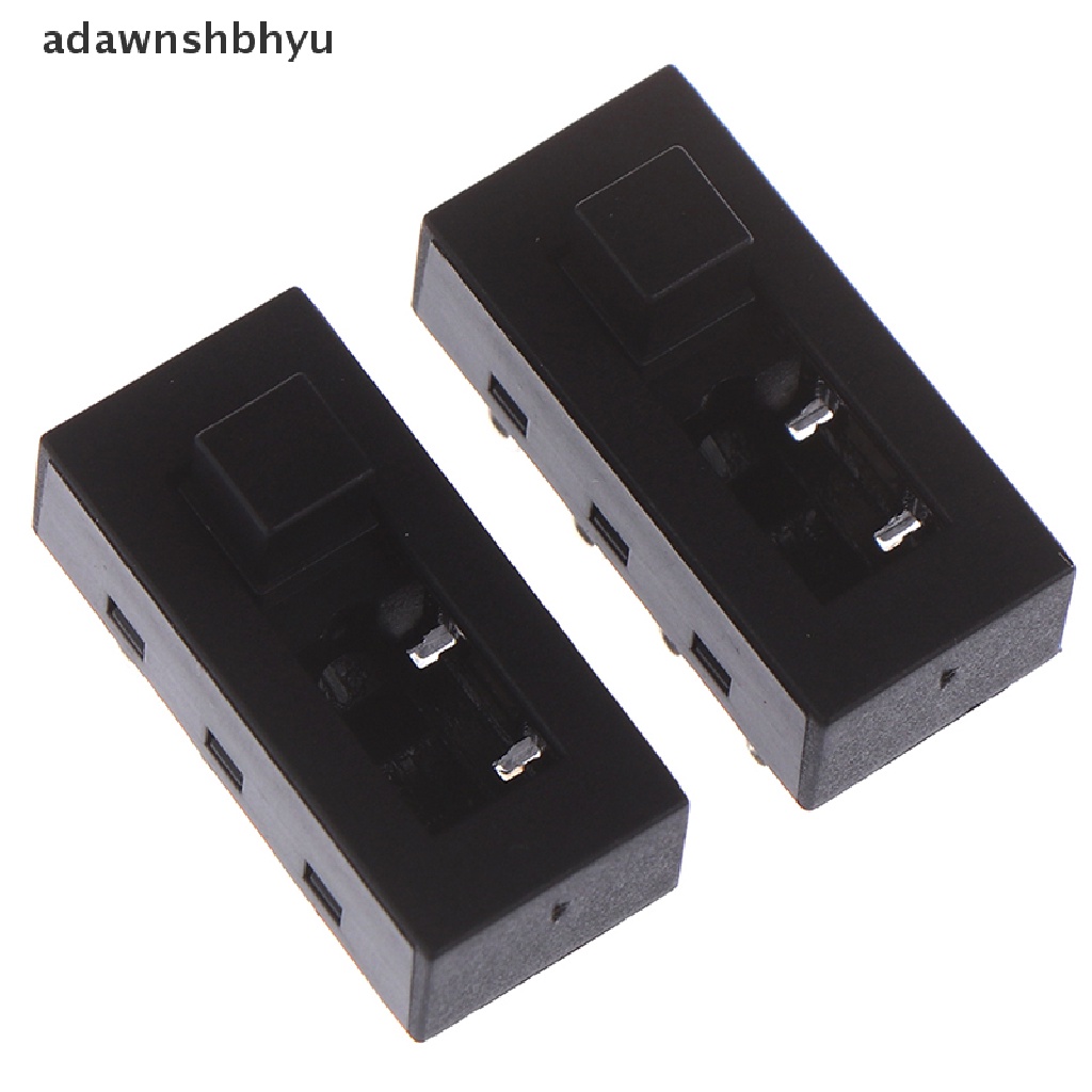 Adawnshbhyu 2pcs 12A 250V 3posisi 8pin Toggle Slide Switch LQ-103H Saklar Pengering Rambut