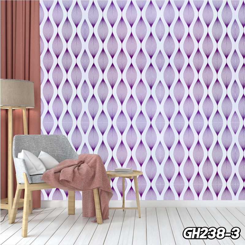 PAKET 5 ROLL - Wallpaper dinding wallpaper stiker wallpaper 3D wallstiker wallpaper motif ukuran 45cm X 9meter