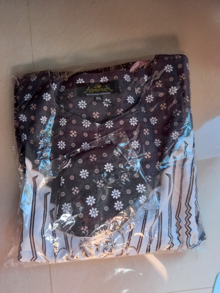 Agrapana Blouse Batik Wanita Baju Atasan Batik Wanita Modern Couple Sarimbit Lengan Panjang Labda