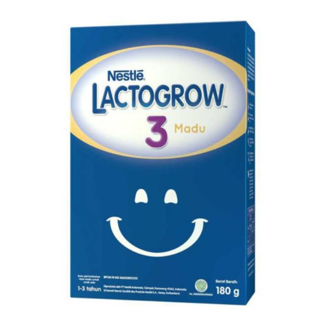 LACTOGROW 3 MADU 180 GR