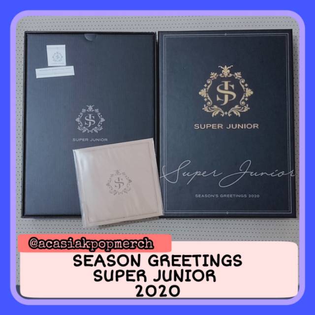 SHARING SEASON GREETINGS SUPER JUNIOR 2020