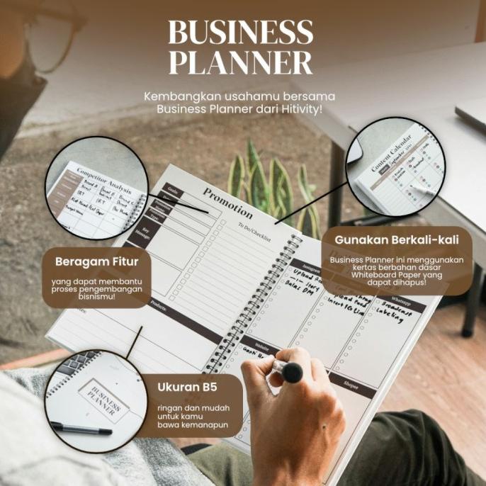 

Office & Stationery | Buku Tulis | Buku Agenda Notebook Whiteboard Bisnis Planner Yang Bisa Dihapus | Best Seller