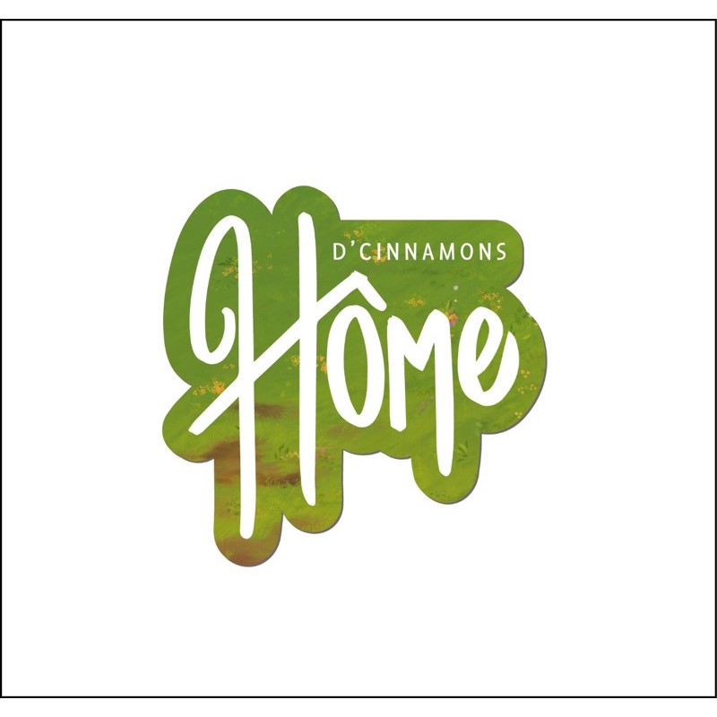 D’Cinnamons Official Sticker Home Logo Green