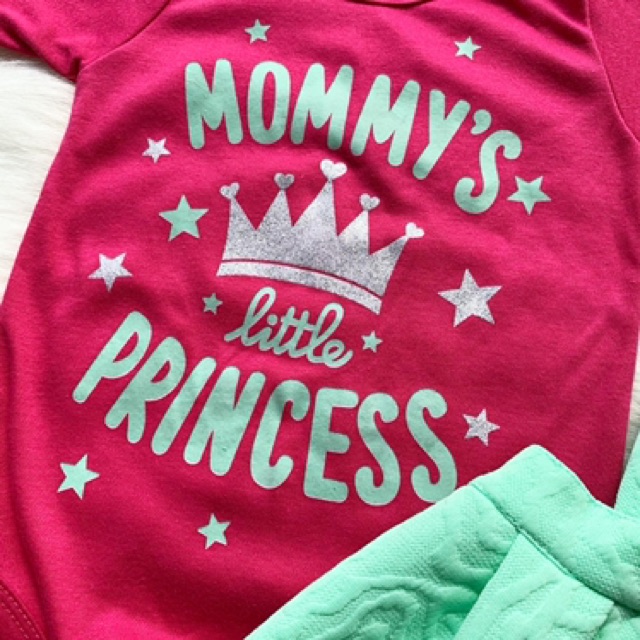 Mommy’s little princess skirt jumper set jumper bayi fashion baby girl