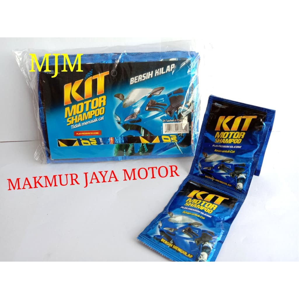 KIT MOTOR SHAMPOO SACHET 15ML