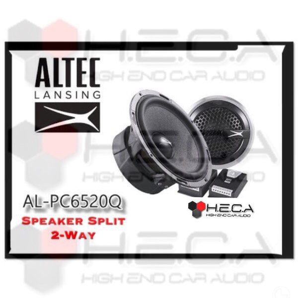 Turun Harga  ALTEC Lansing AL PC6520Q Speaker Split Audio Mobil Pioneer Speaker Mobil Speaker