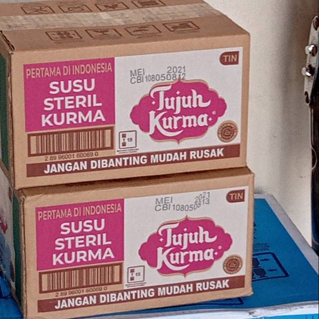 

Susu 7 kurma isi 12 kaleng