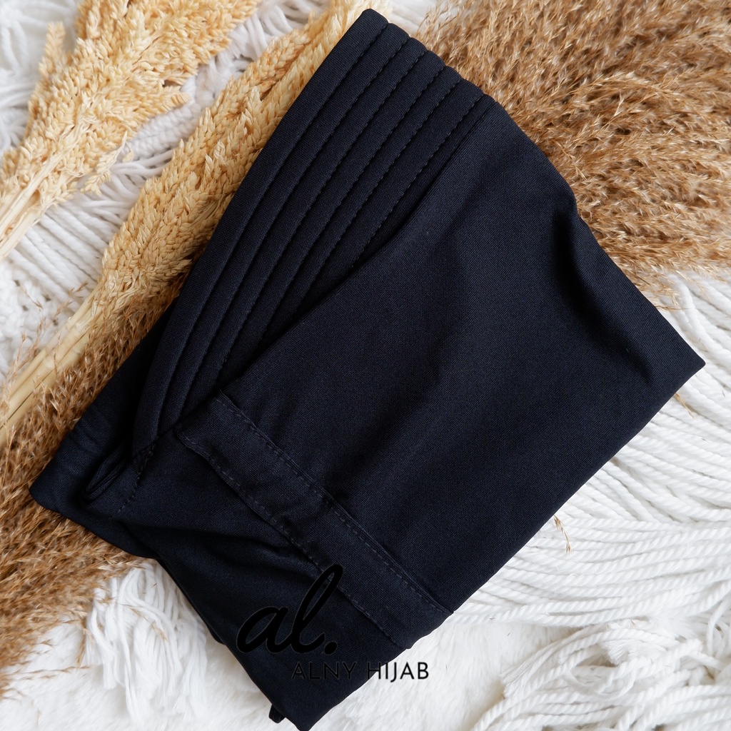 JILBAB SERUT JOKOWI ADIBA SERI WARNA 2 / HIJAB INSTAN SERUT JOKOWI-Jokowi Hitam