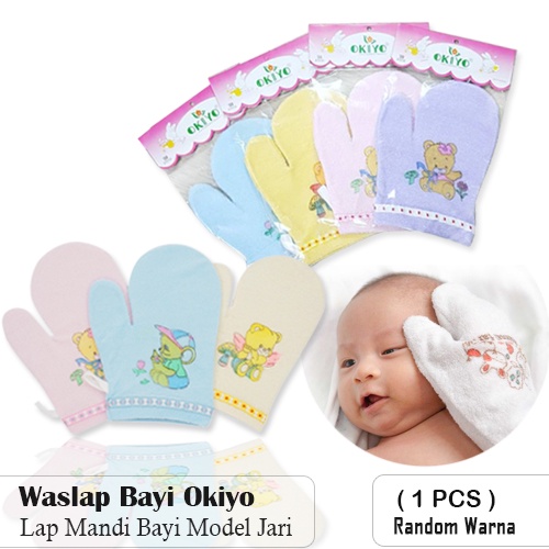 Waslap Bayi Jari Okiyo Waslap Mandi Baby