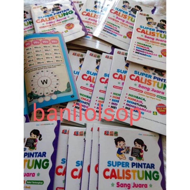 

BUKU SUPER PINTAR CALISTUNG 80 PCS