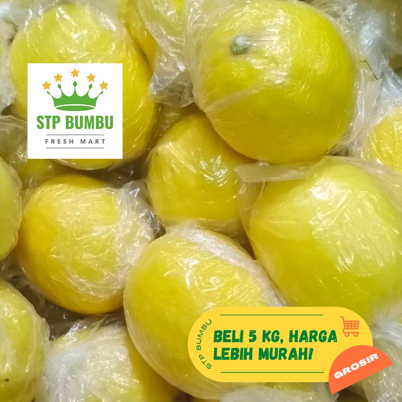 

Jeruk Lemon Import Asli Segar 1 kg / Buah Impor Fresh